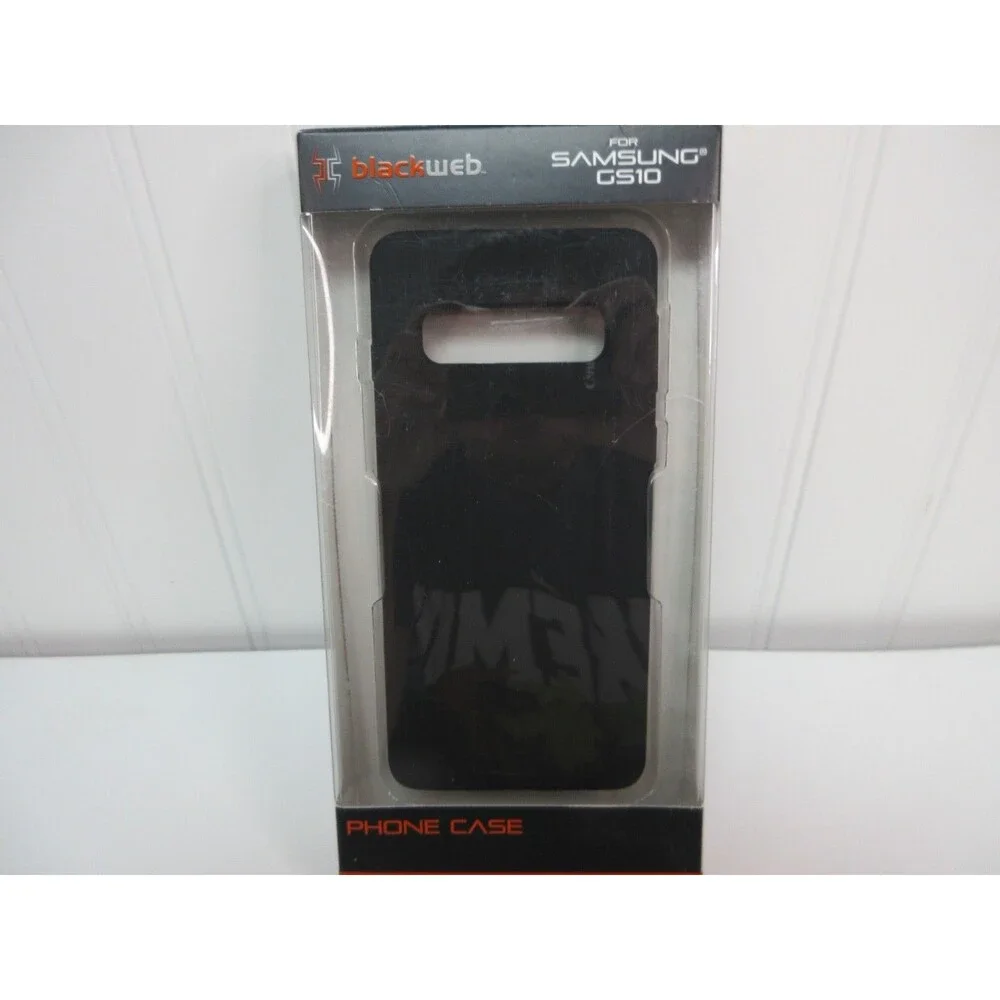 Lot of 4 Cases Blackweb Samsung Galaxy Phone Case S10 GS10 Black Navy New